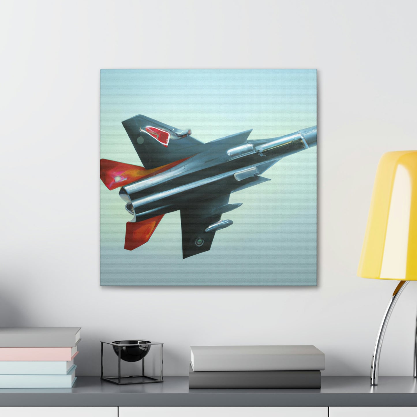 Aircraft In Flight. - Canvas