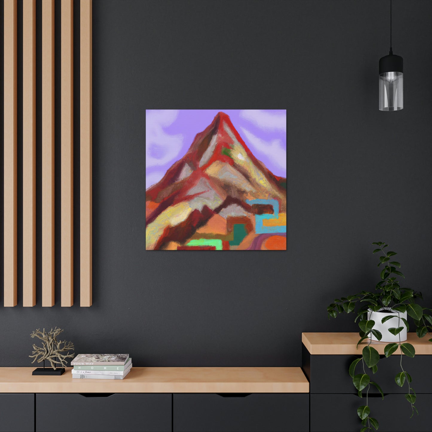 Mountain Majesty Painting - Canvas