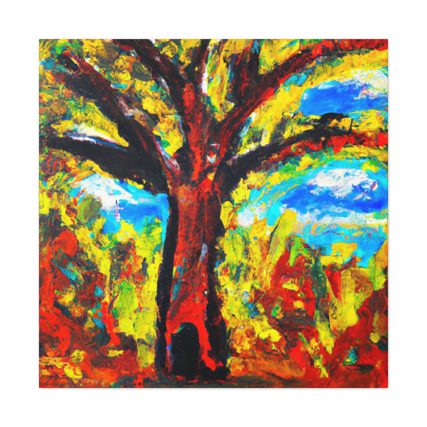 Oak Tree Reconciled - Canvas