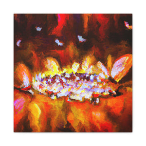 Loving Fireflies Glow. - Canvas