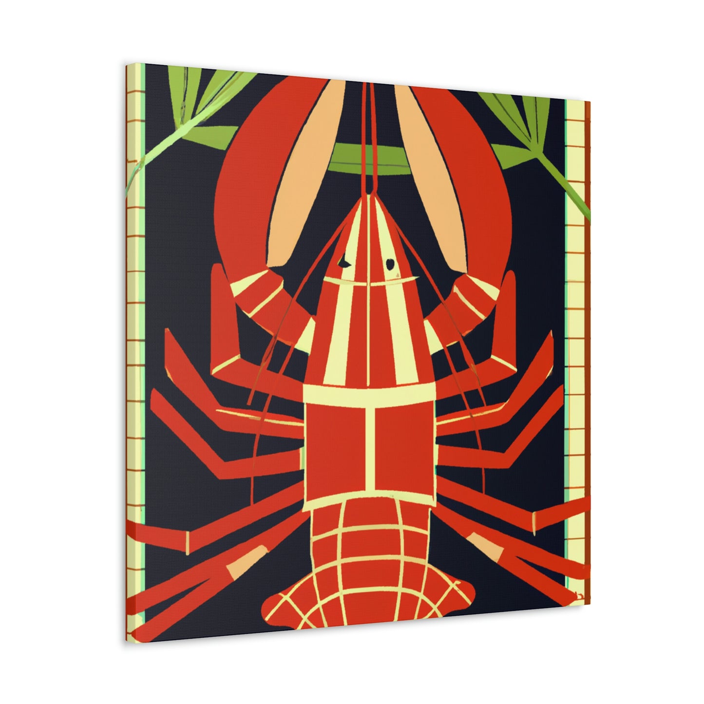 Lobster's Luxurious Glow - Canvas