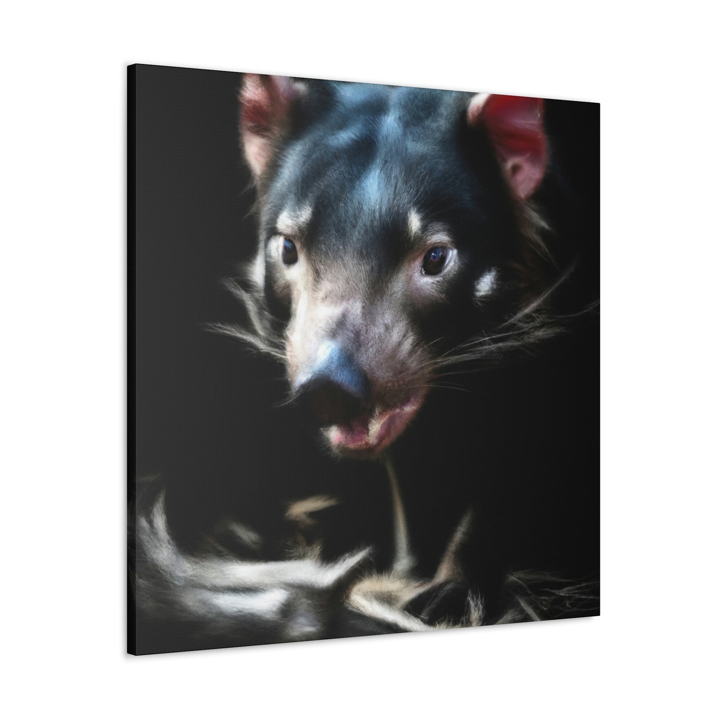 Taz in Tasmanian Garden - Canvas