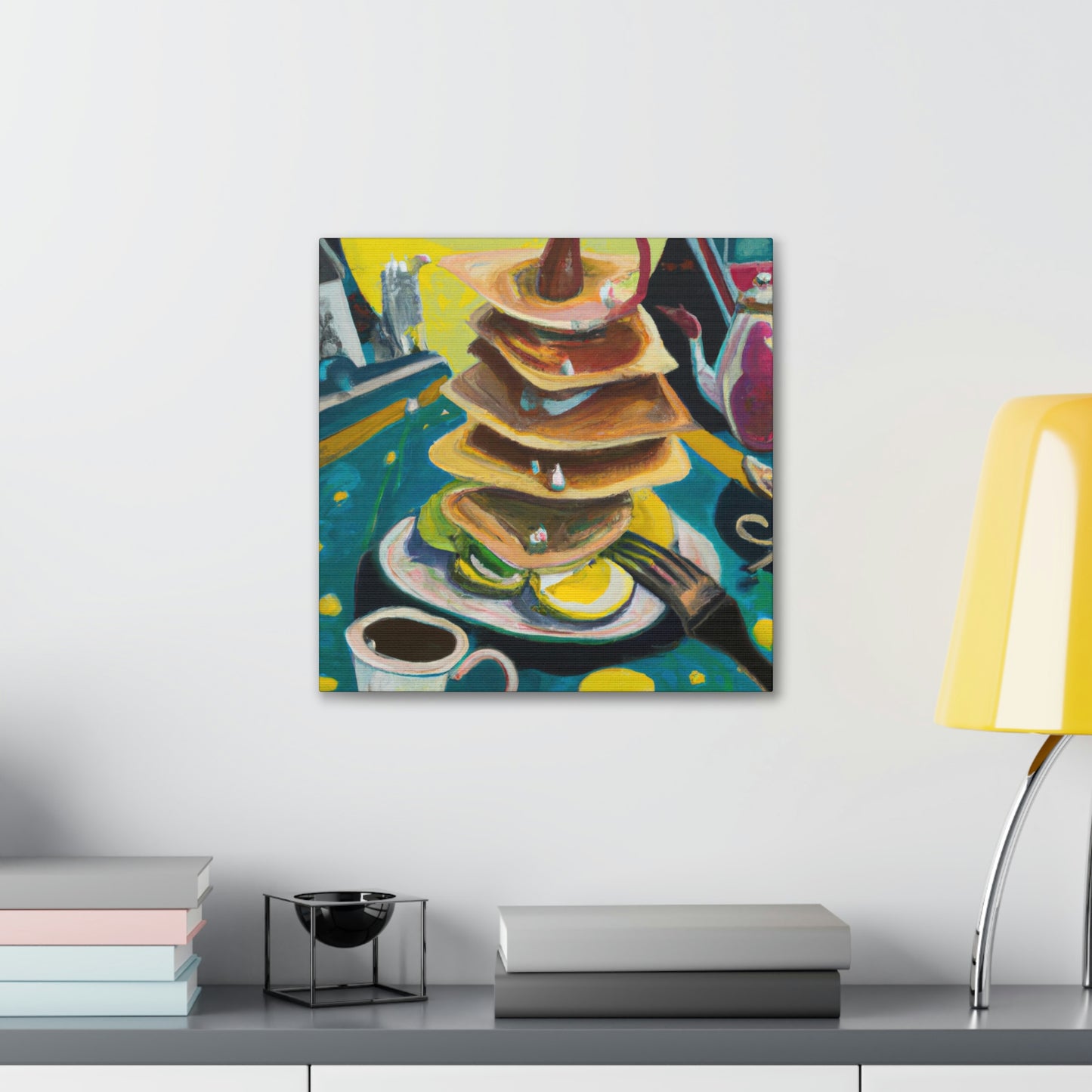 "Pancakes in Surrealism" - Canvas