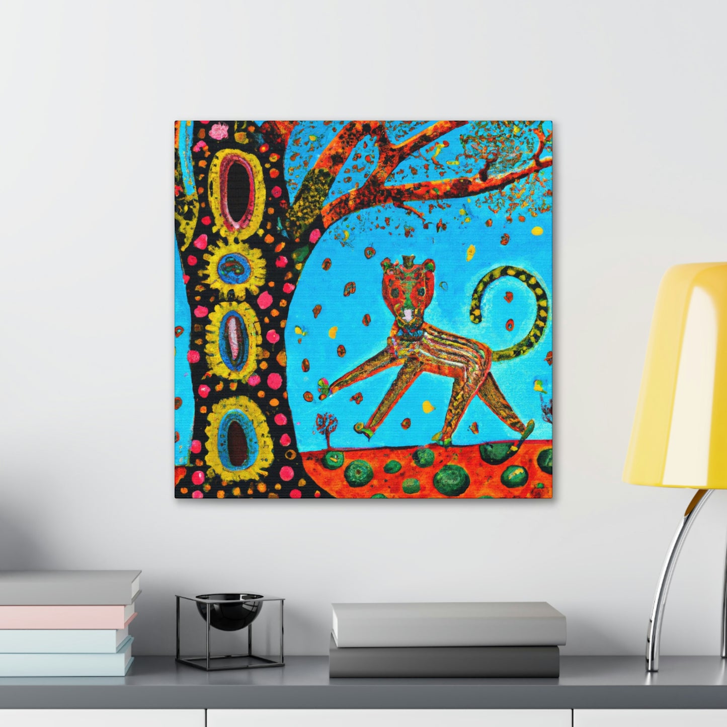 Leopard in the Wild - Canvas