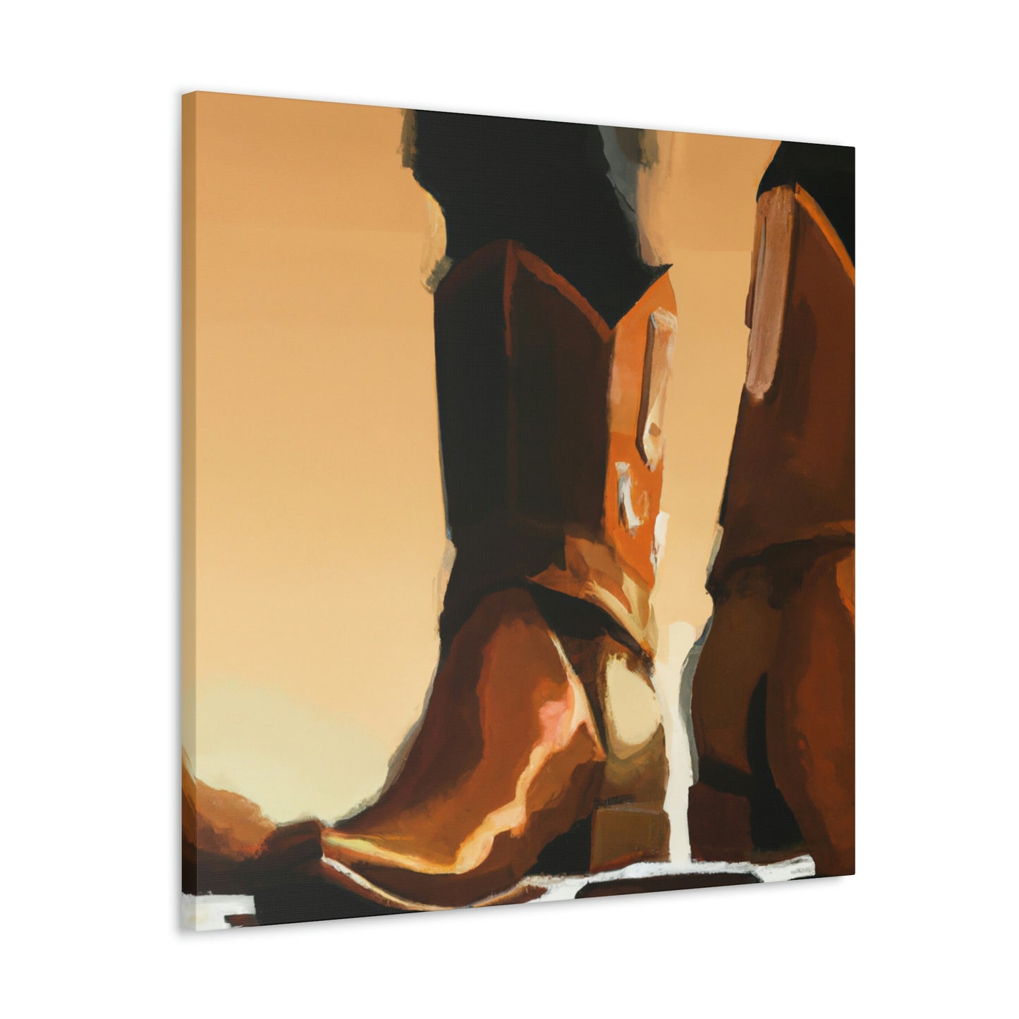 "The Boot: Minimalist" - Canvas