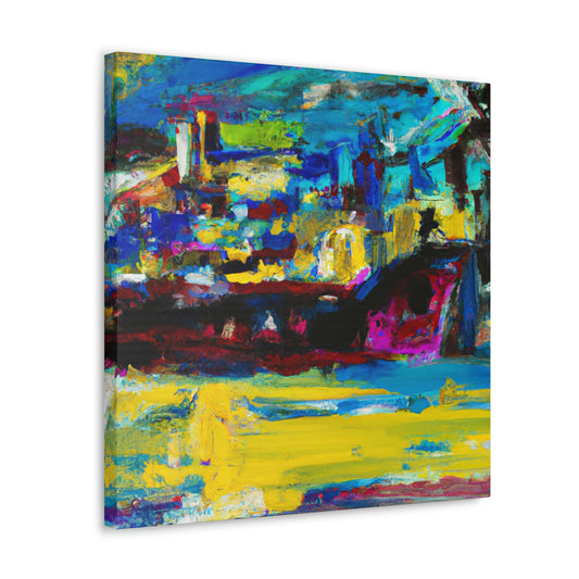 Sailors at Sea Scene - Canvas