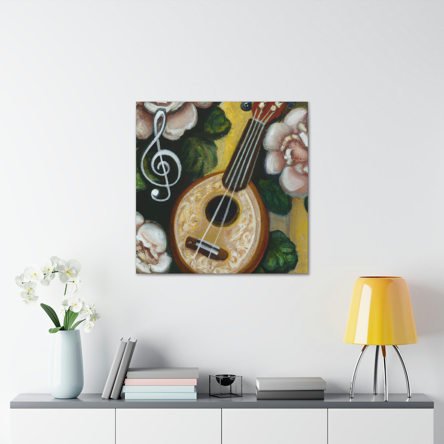 The Muse's Ode to Nature - Canvas