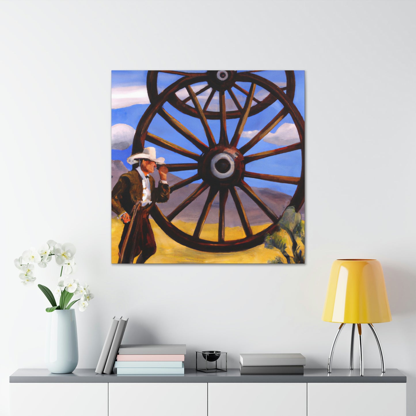 "Wheeled Wilderness Vistas" - Canvas