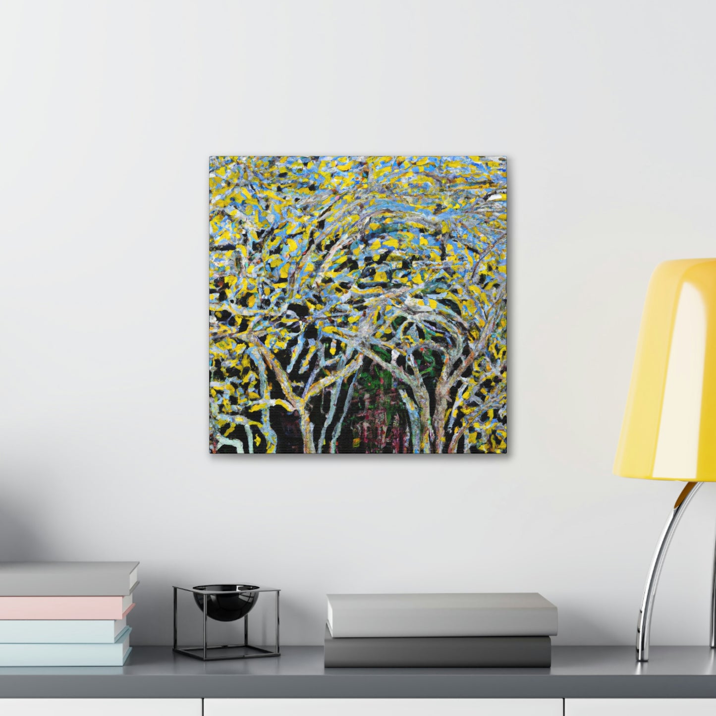 "Dogwood in Expressionism" - Canvas