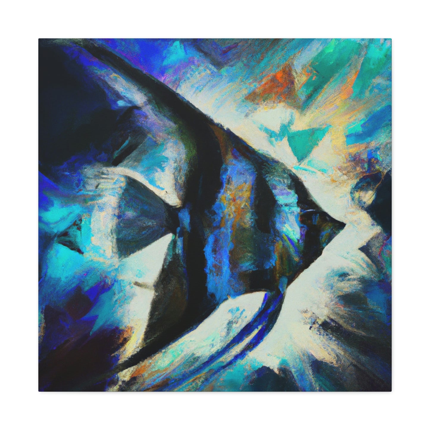 Angelic Fishes Dreaming - Canvas