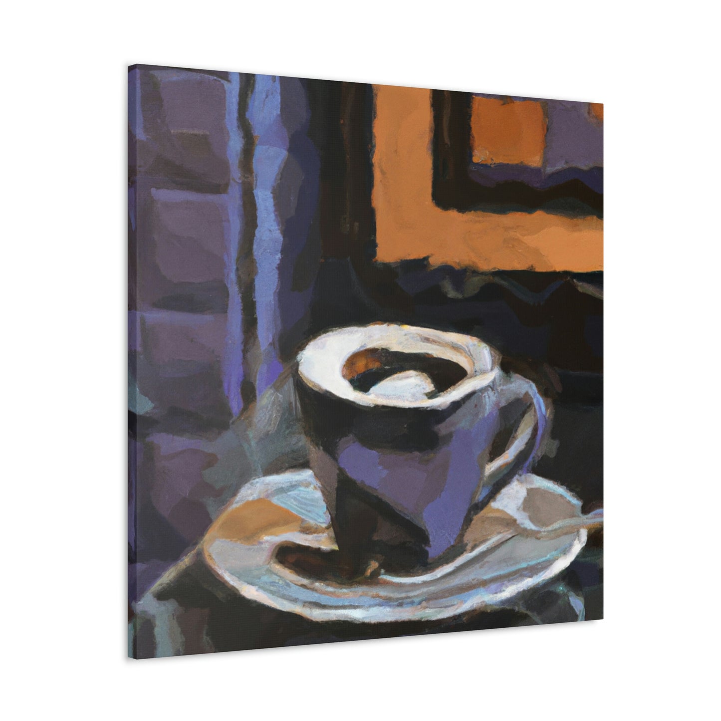 "Cup of Morning Bliss" - Canvas