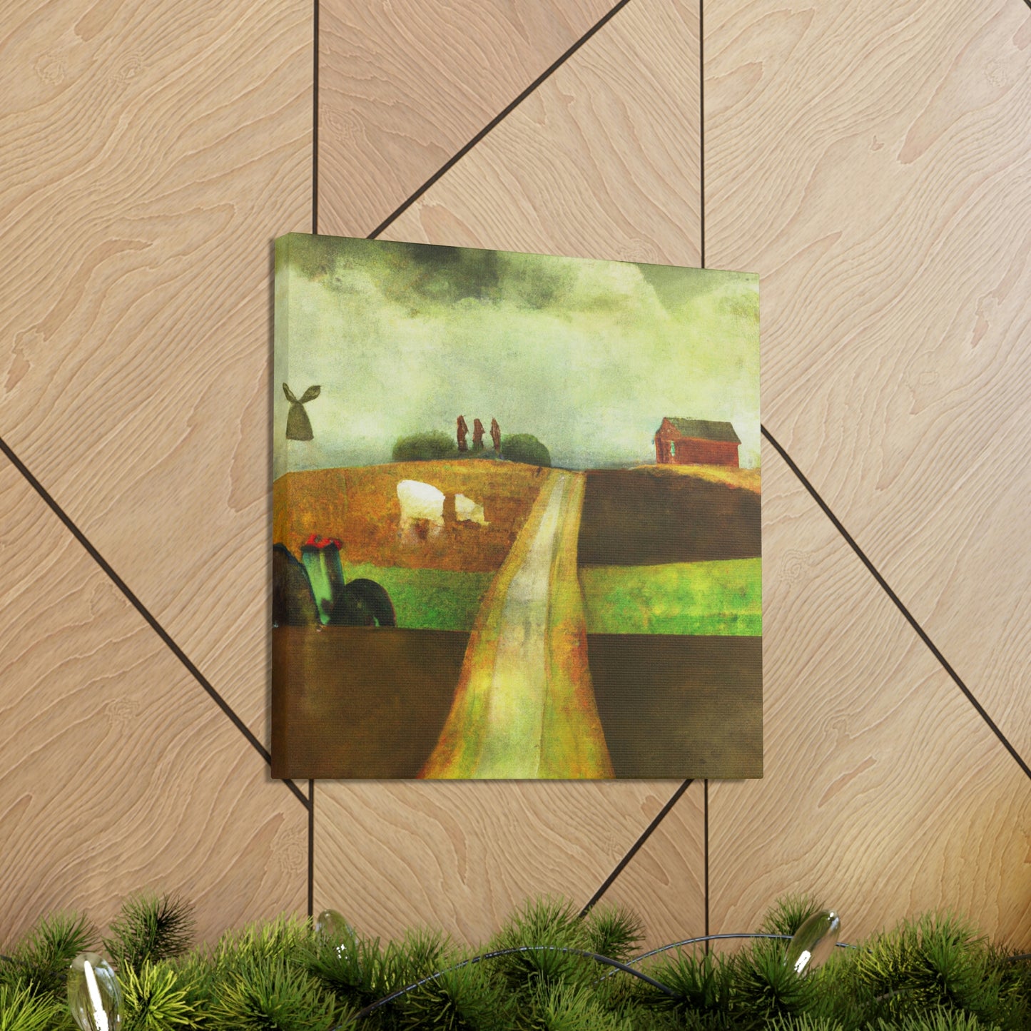 Country Road Dreamscape - Canvas