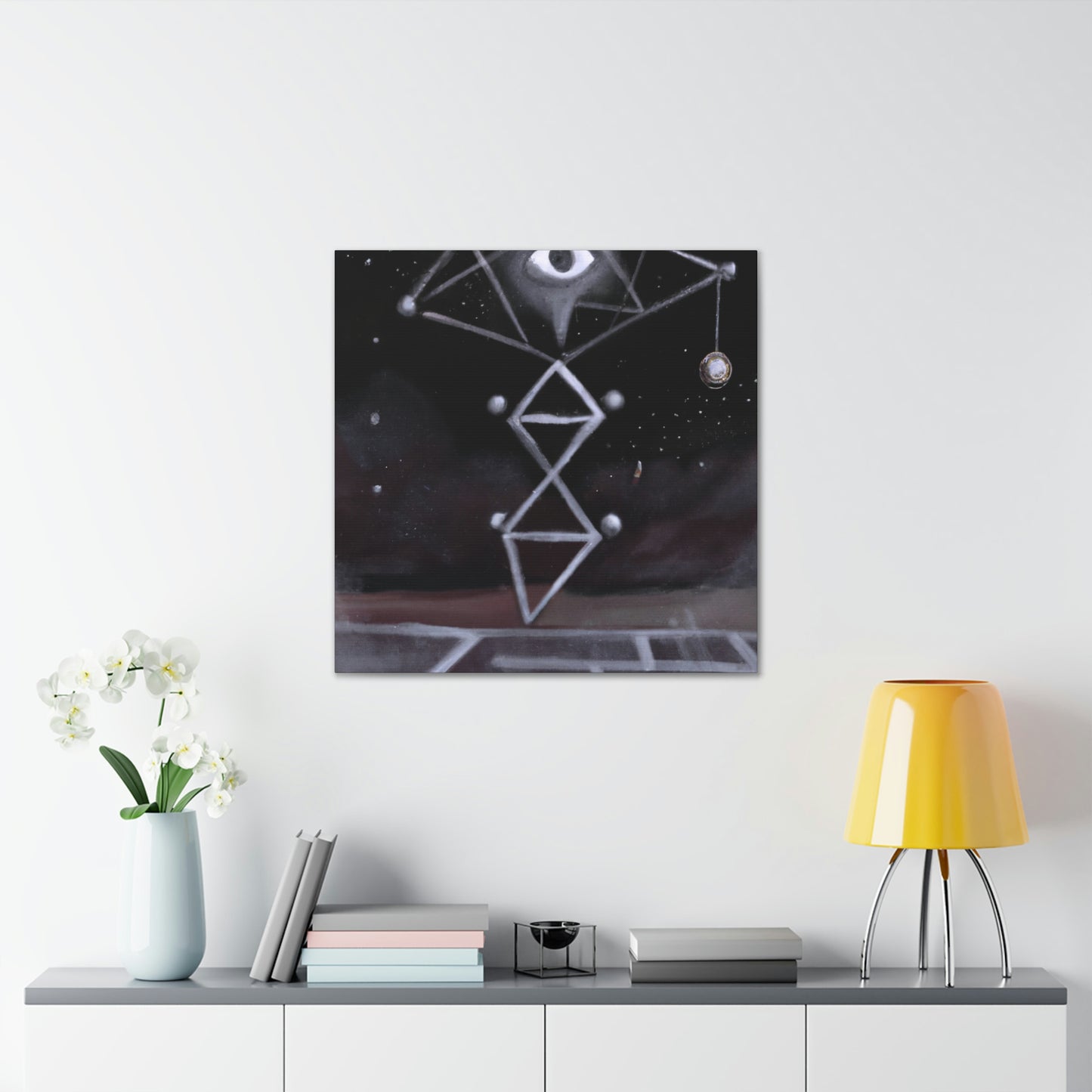 "Stargazing Minimalism" - Canvas