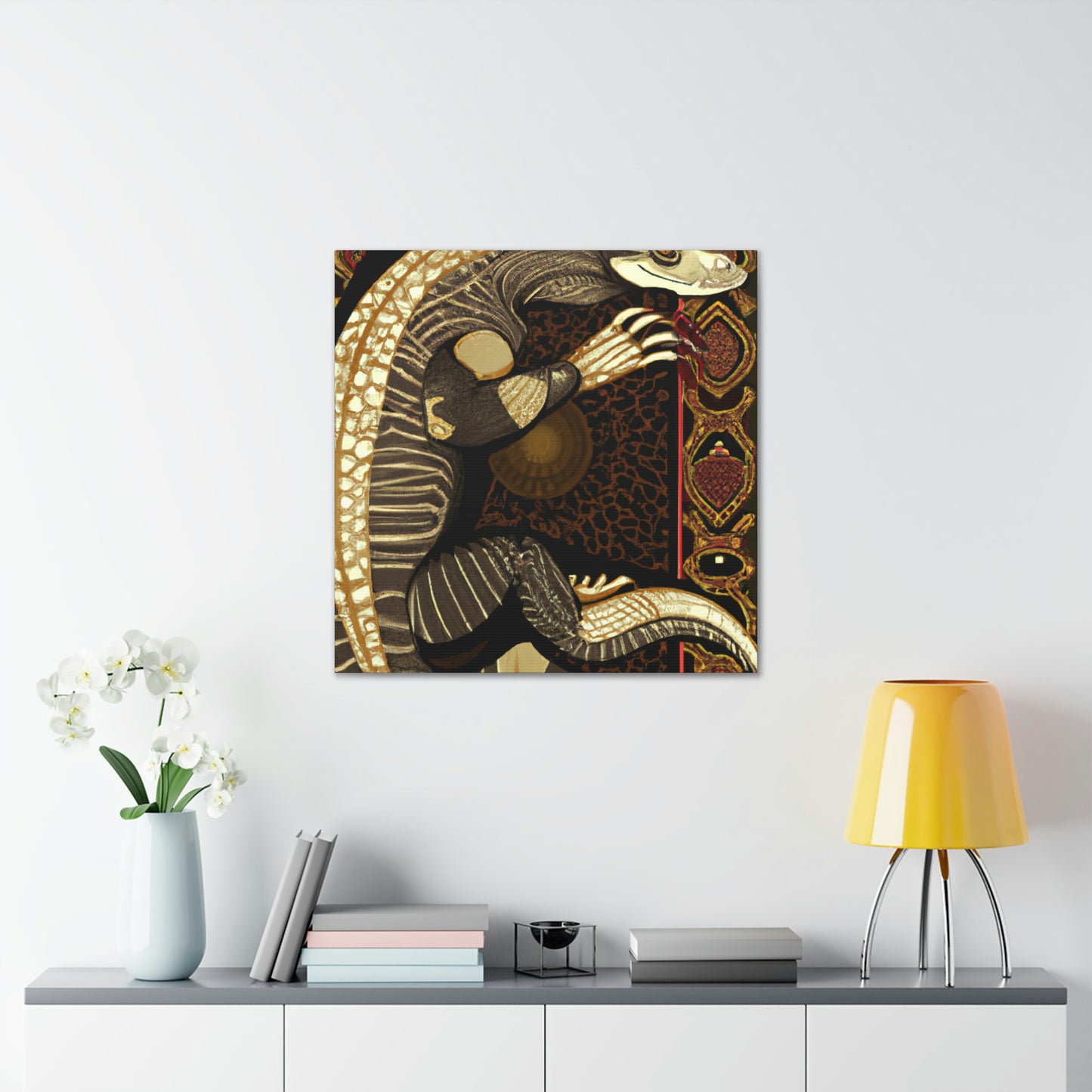 Komodo Dragon Splendor - Canvas