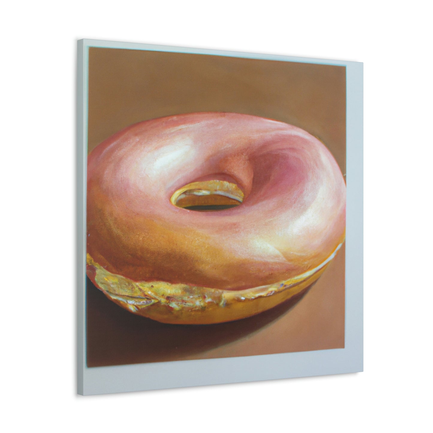 "Chocolate Frosted Doughnut" - Canvas