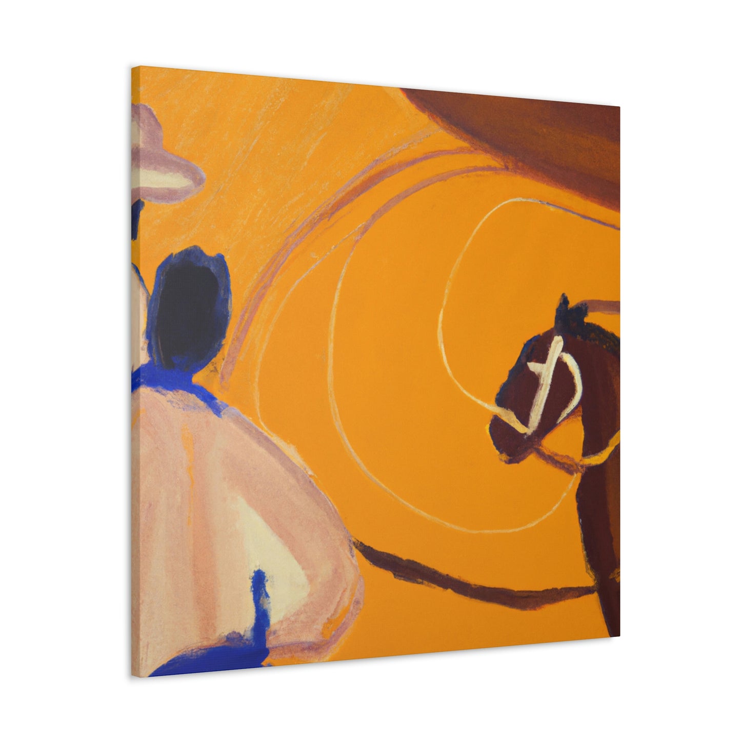 "Lasso in Expressionism" - Canvas