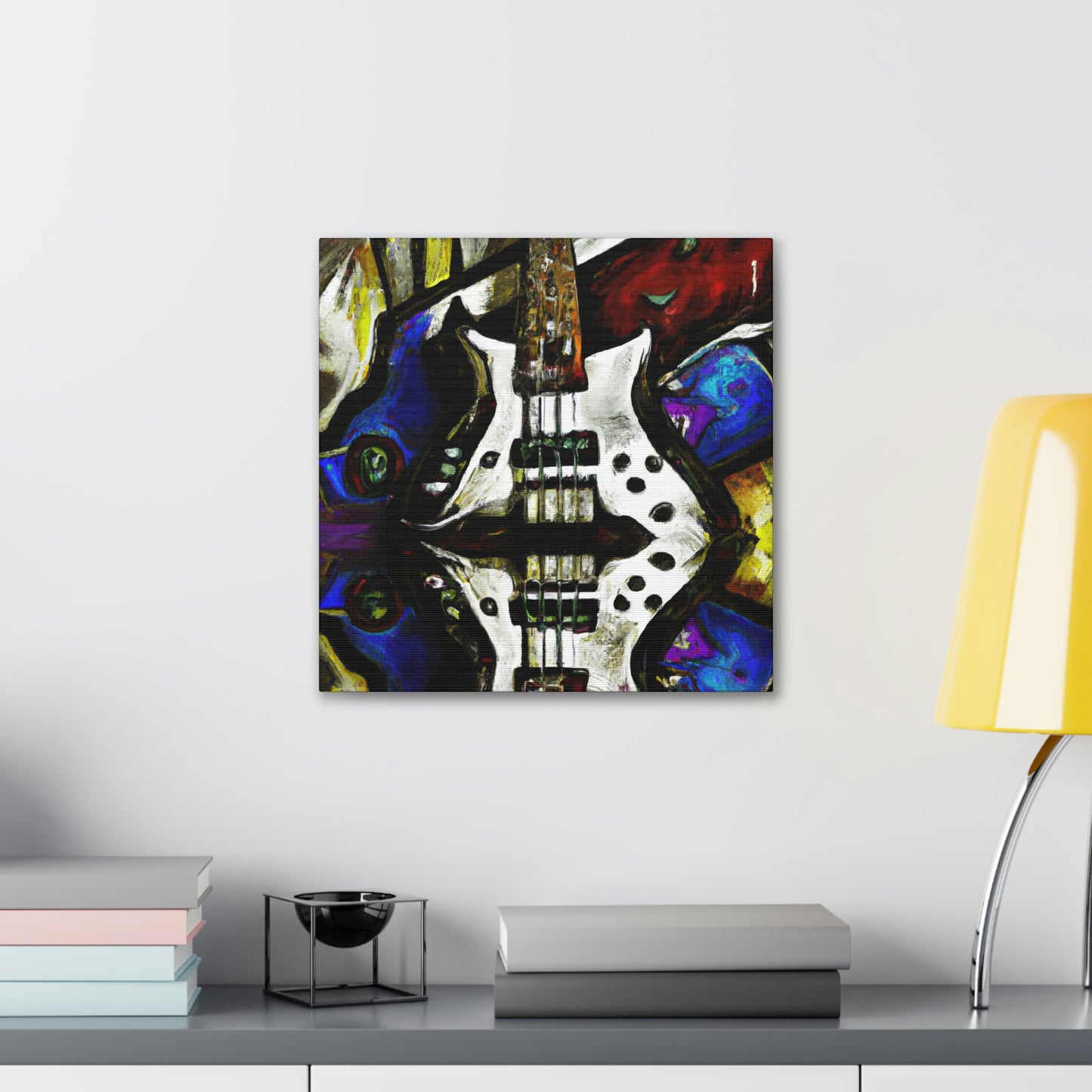 Rockin' Bass Vibes - Canvas