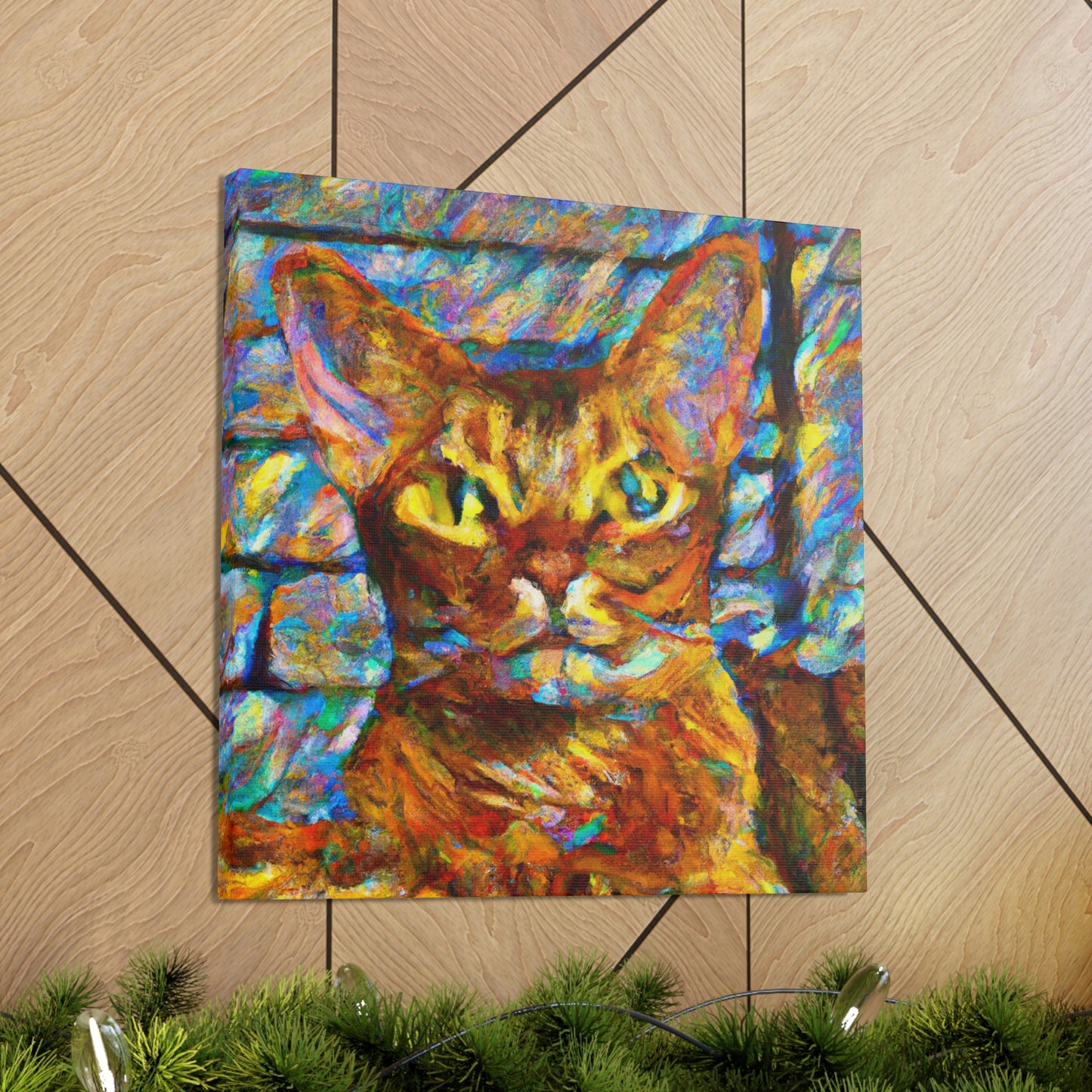 Wild Abyssinian Fauvism - Canvas