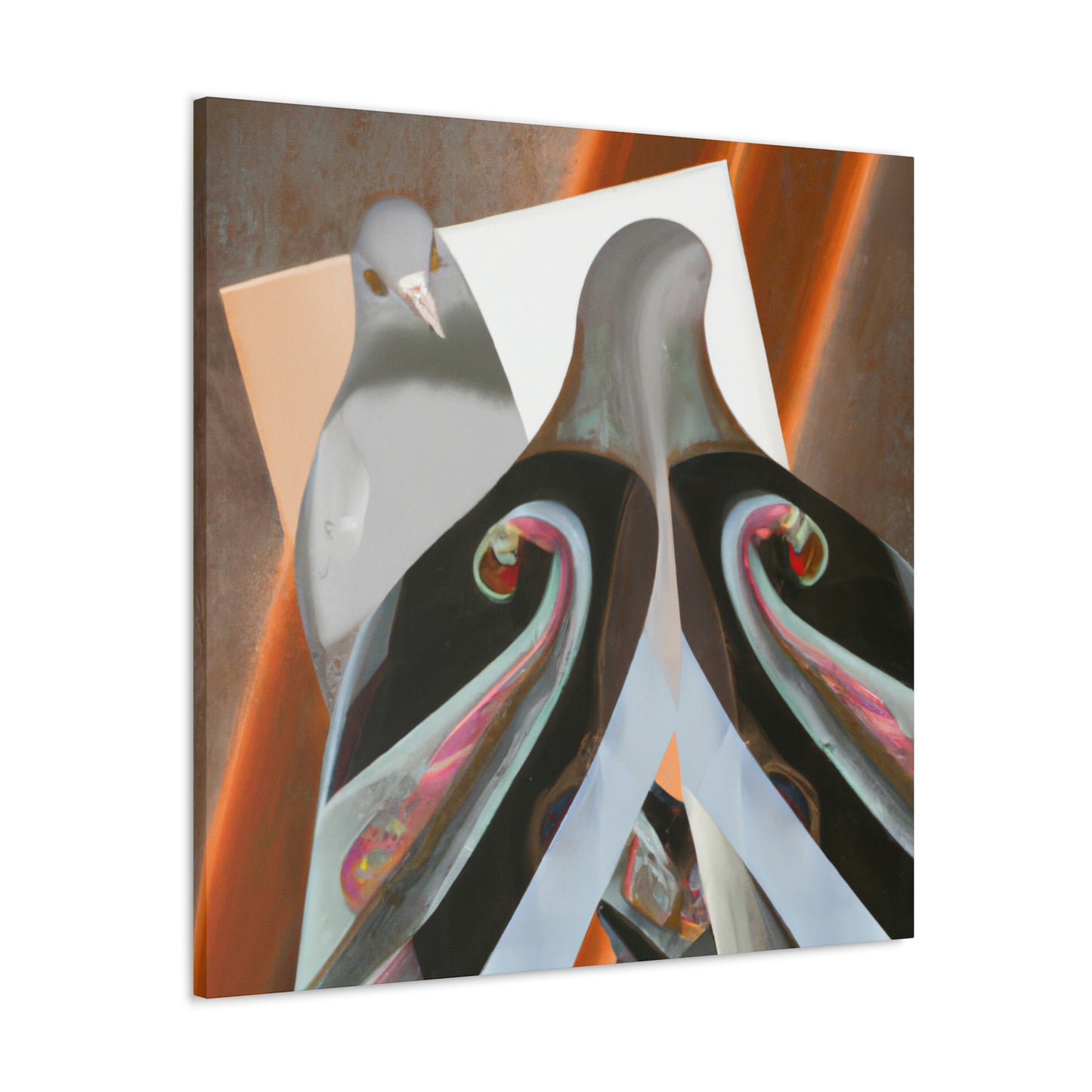 Mourning Dove Reflection - Canvas