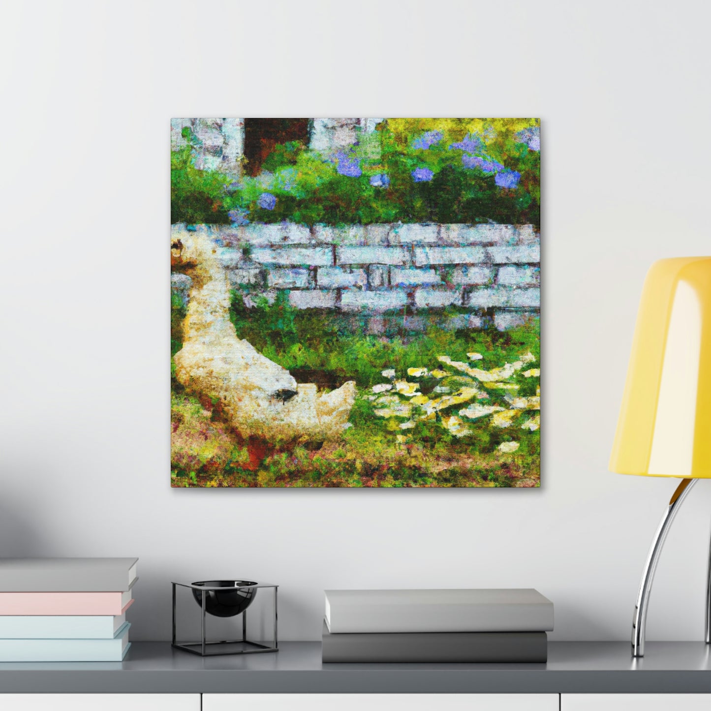 "Quacking by the Water" - Canvas