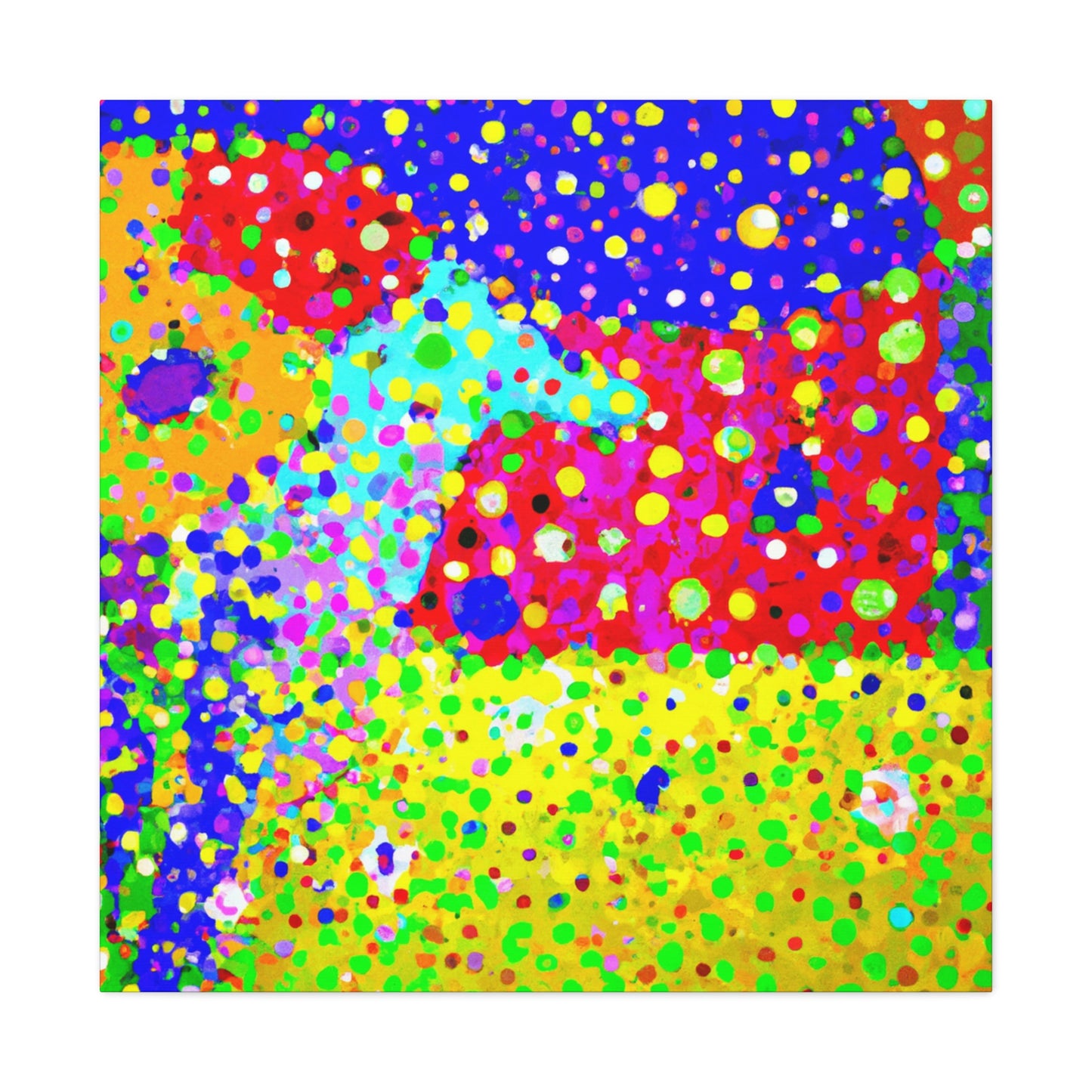 Fauvism in Pointillism - Canvas