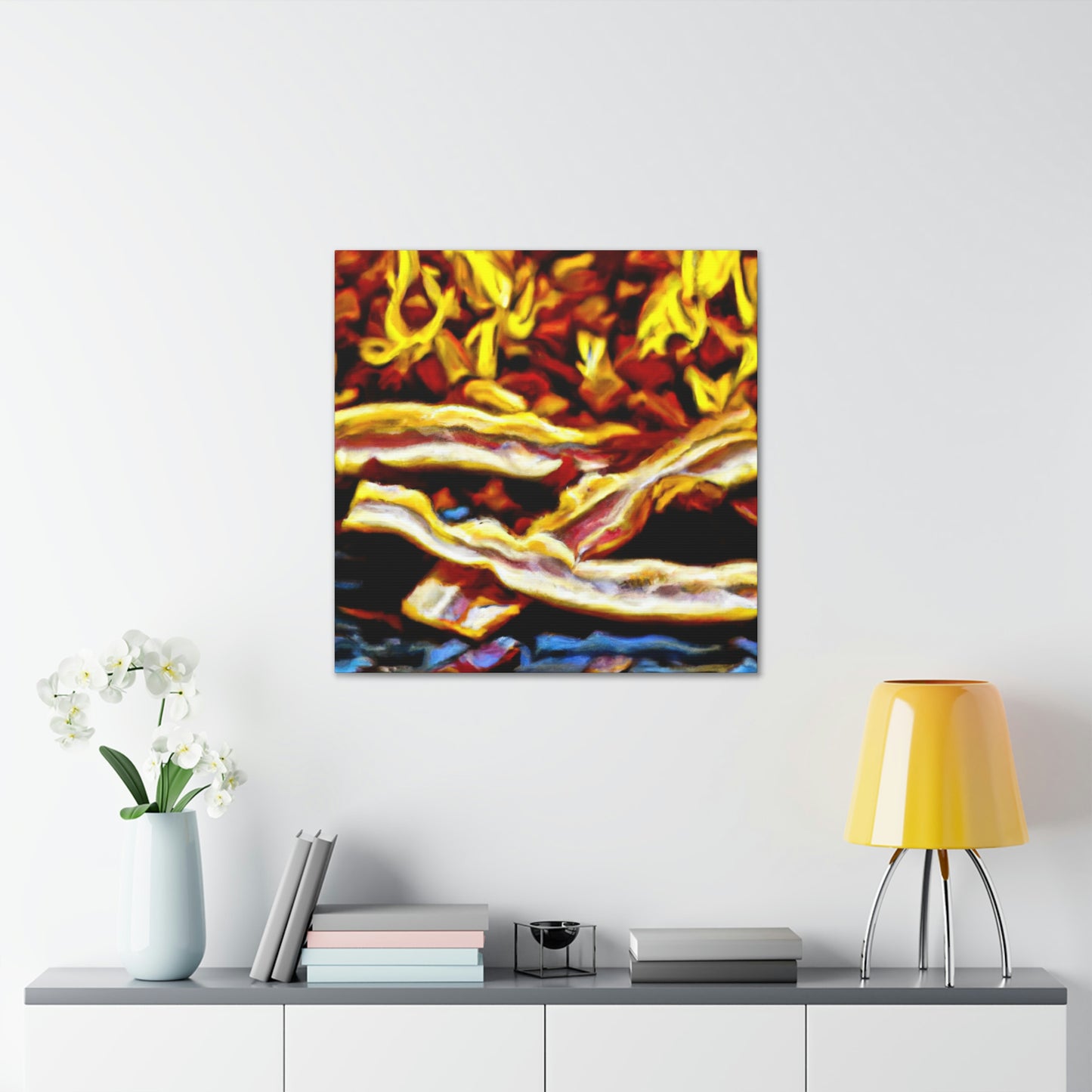 Bacon in Abstract Form - Canvas