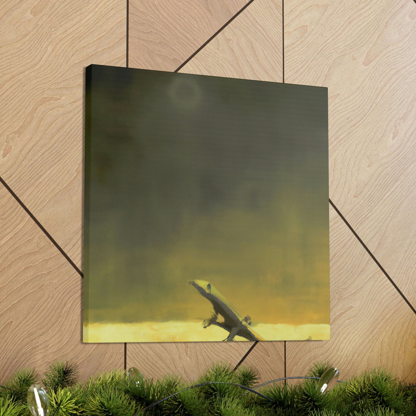 "Lizards in Simplicity". - Canvas