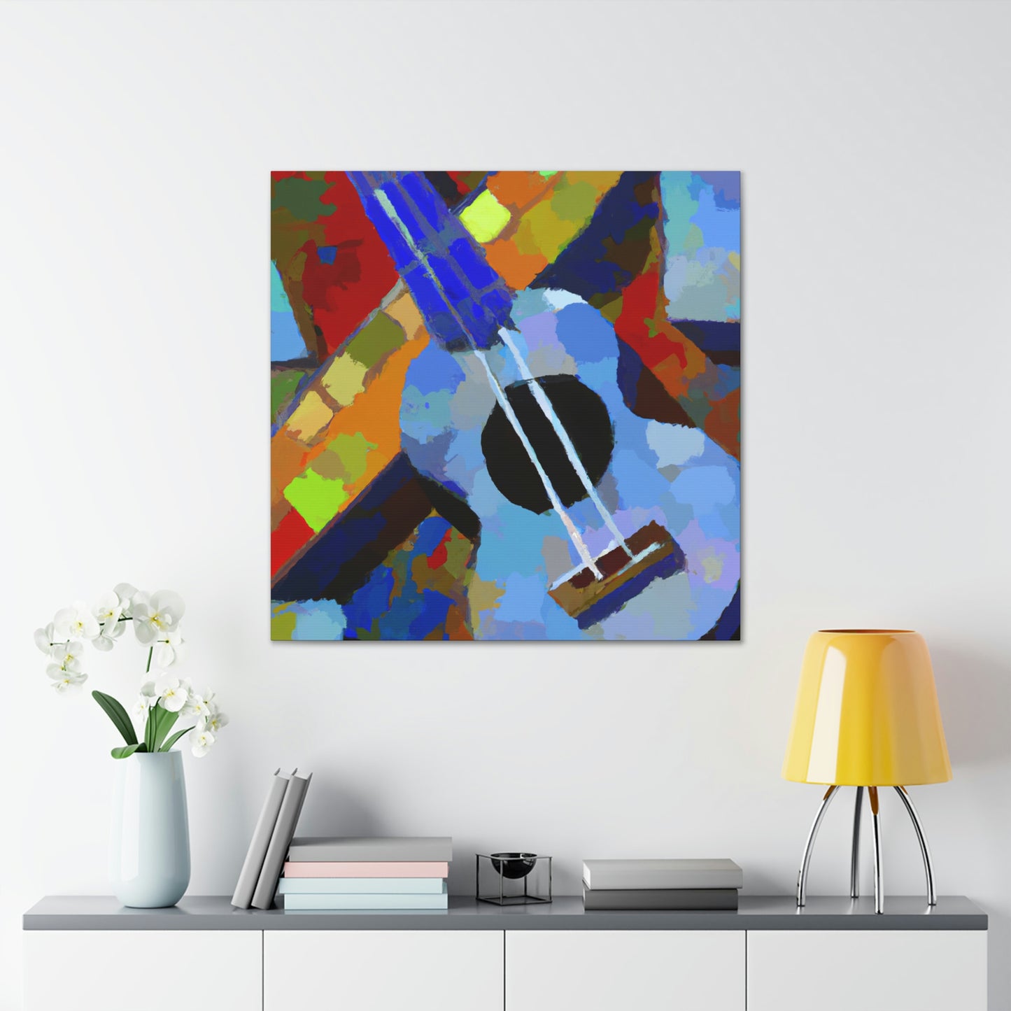 Ukelele in Harmony - Canvas