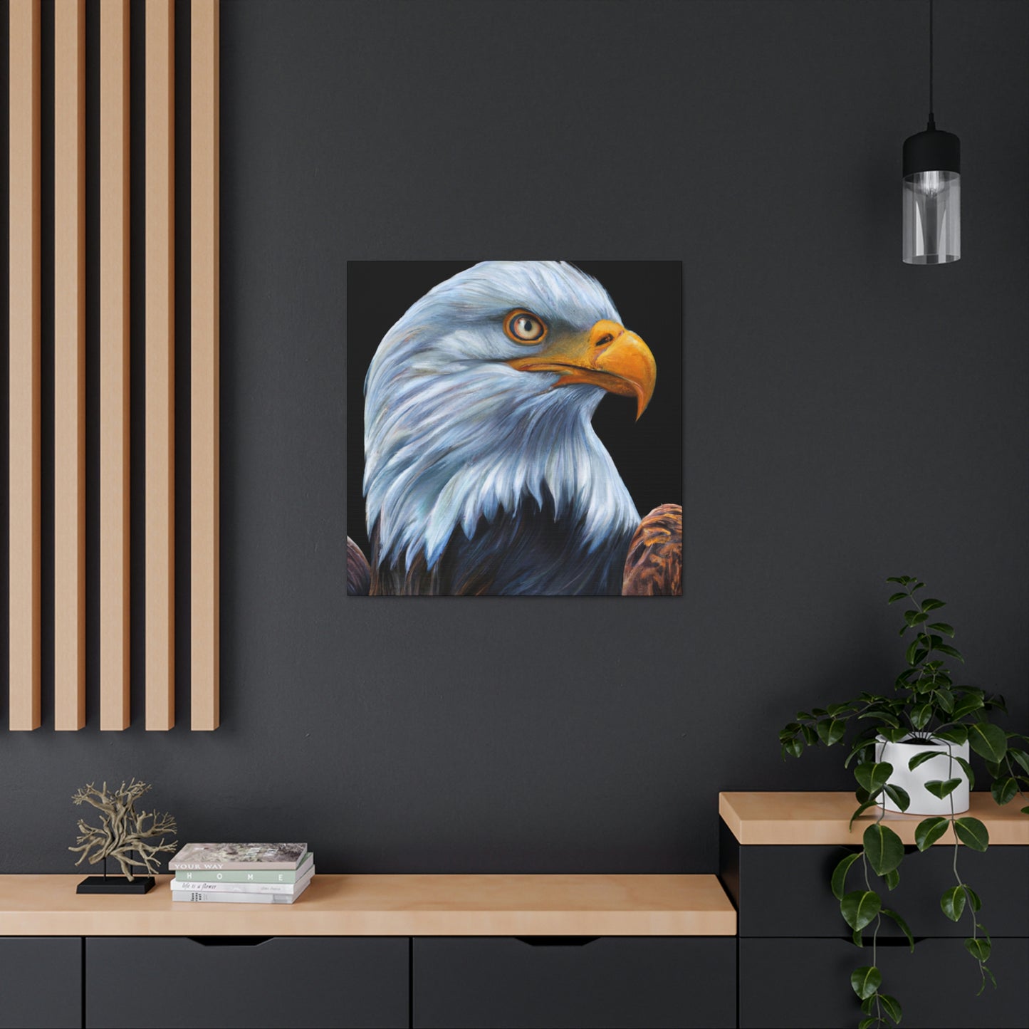 "Bald Eagle Realism!" - Canvas