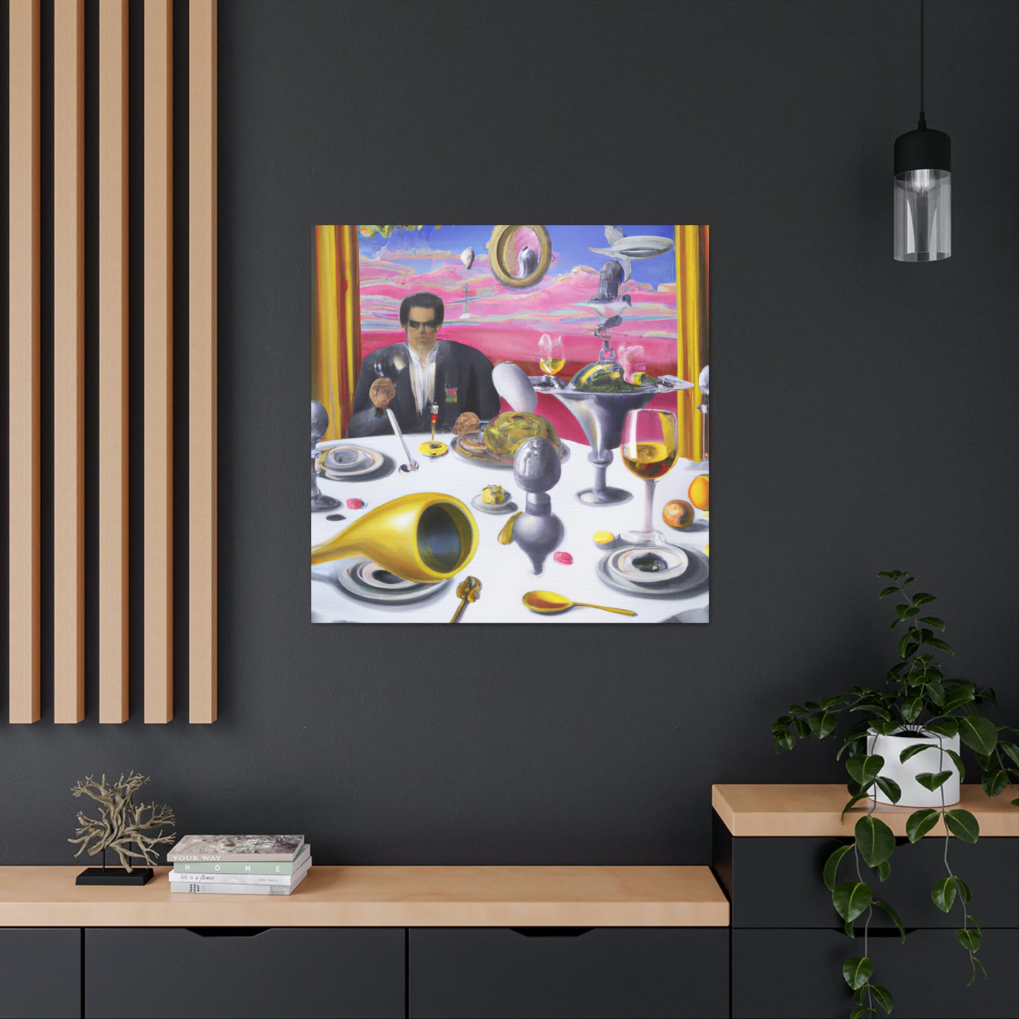 "Banquet in Dreamland" - Canvas