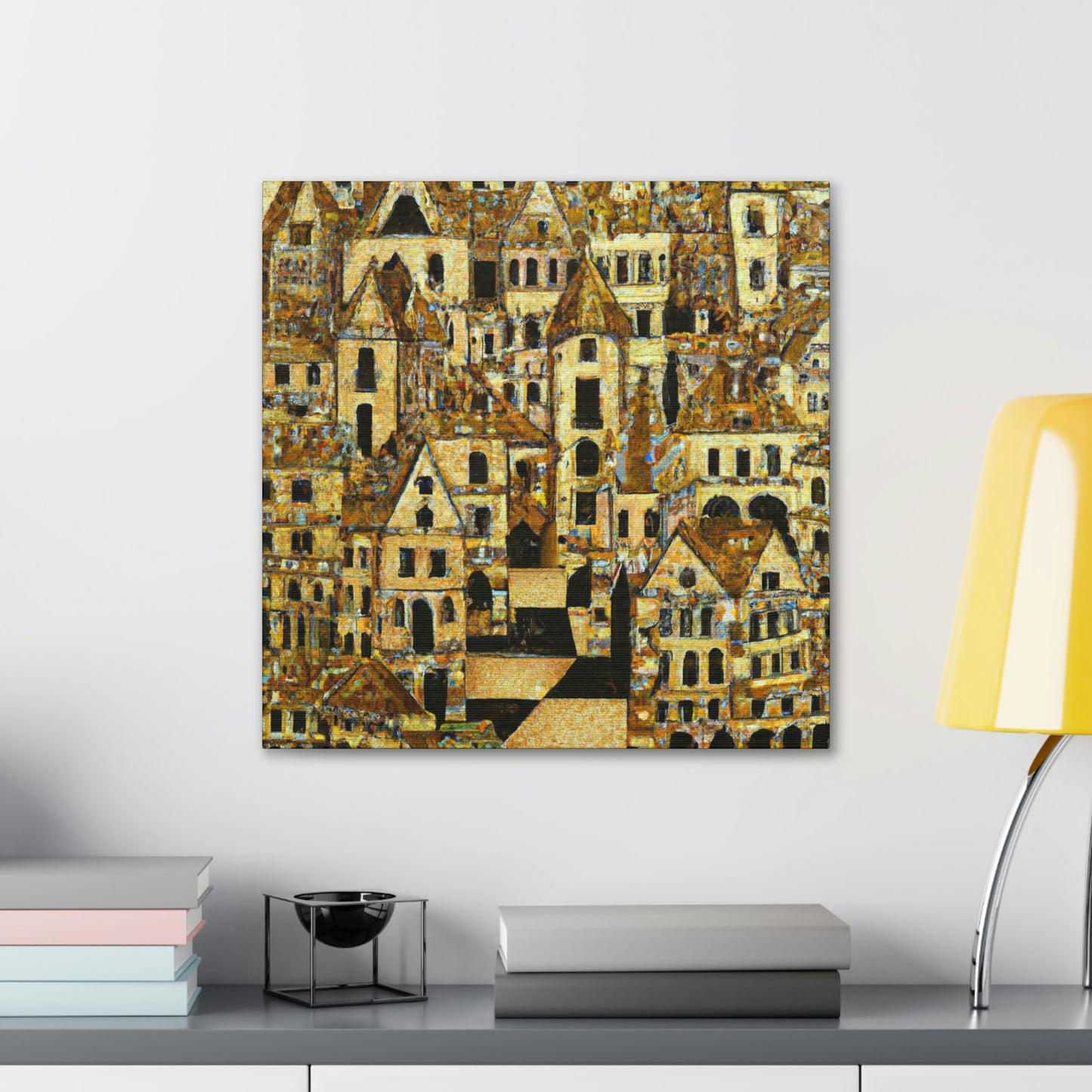 Tudor Garden Splendor - Canvas