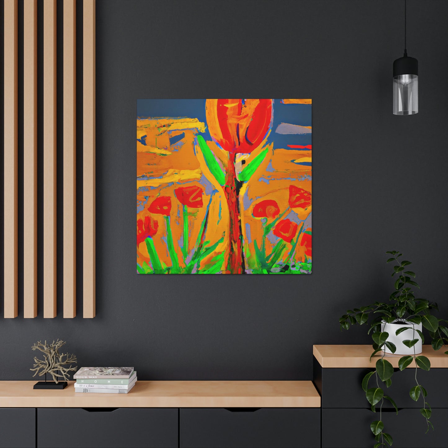 Tulip of Expressionism - Canvas