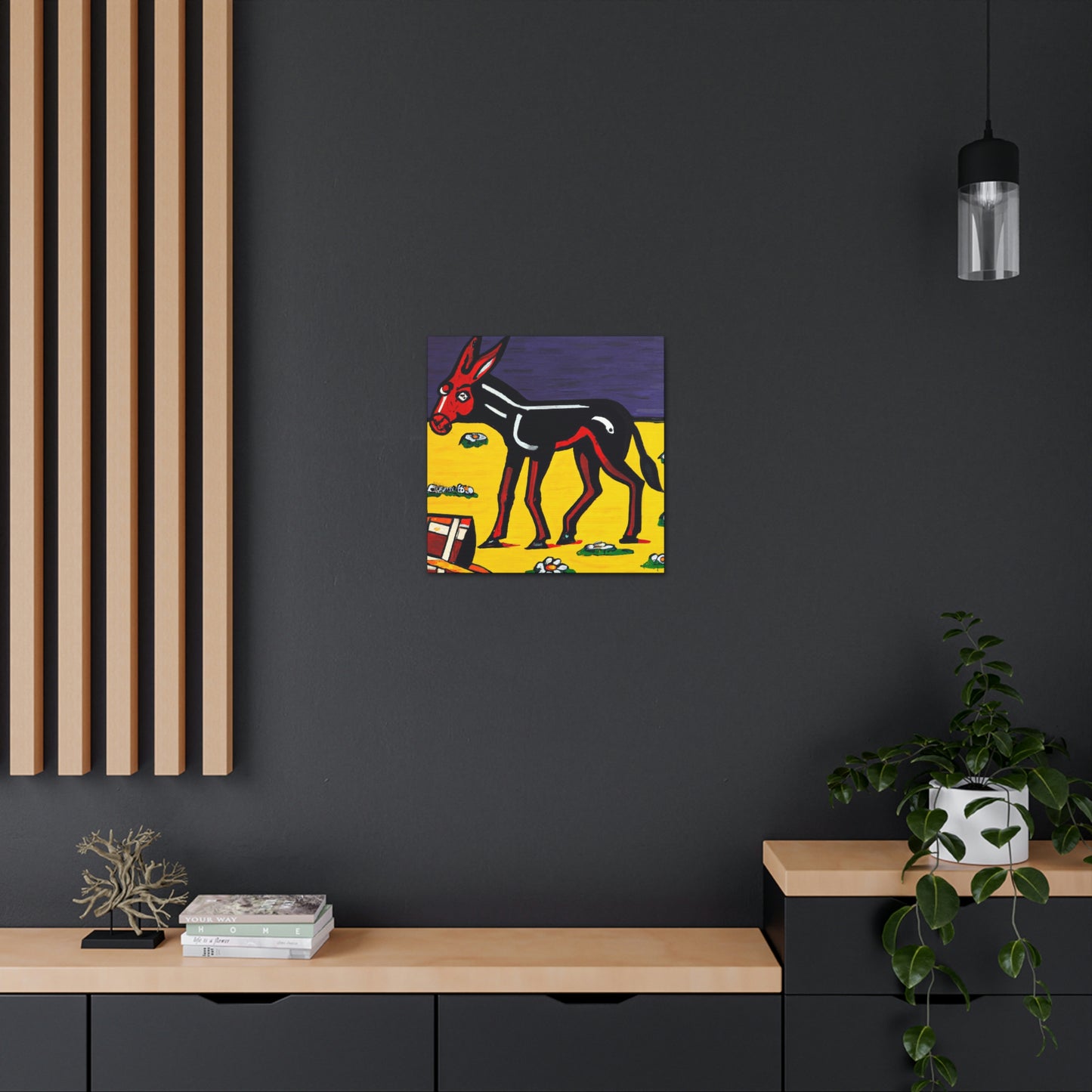 The Donkey's Style Dance - Canvas