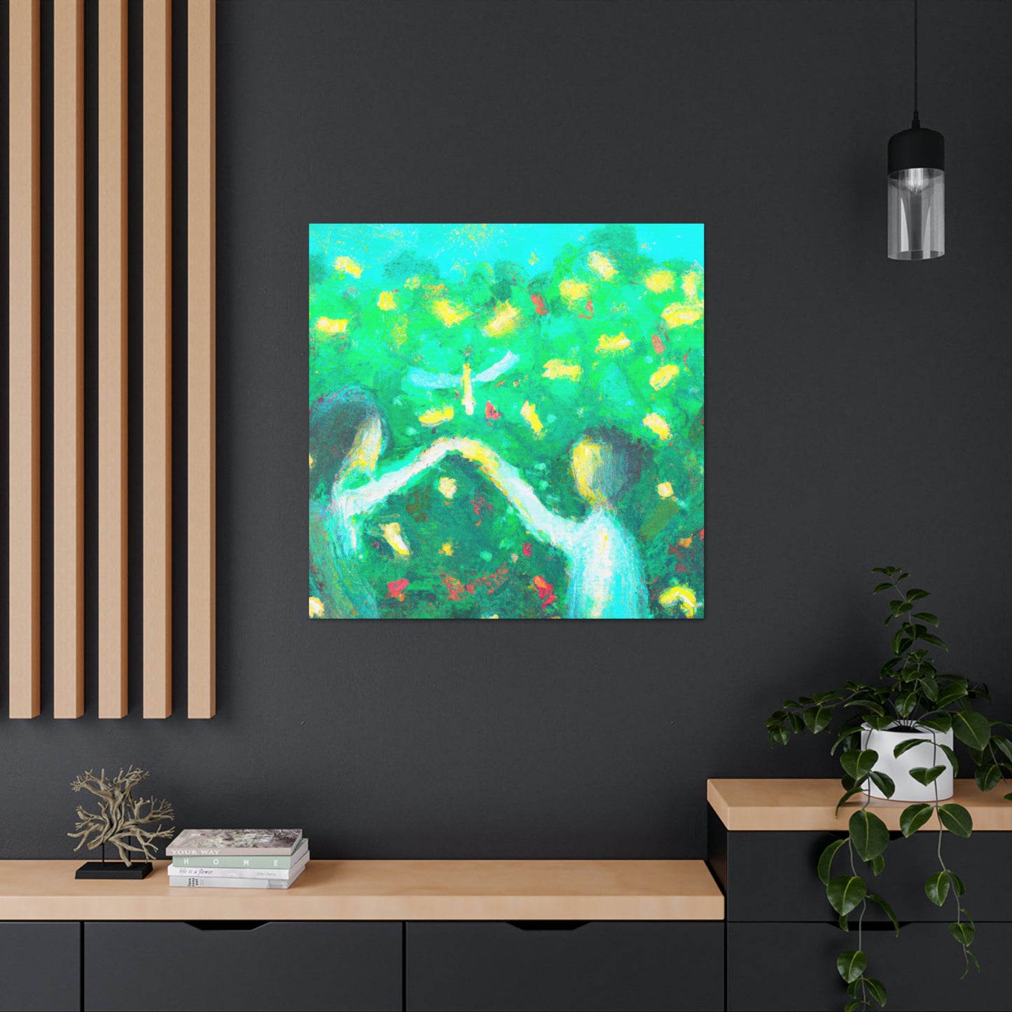 Love Fireflies Glow - Canvas