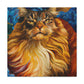 Maine Coon Majesty - Canvas