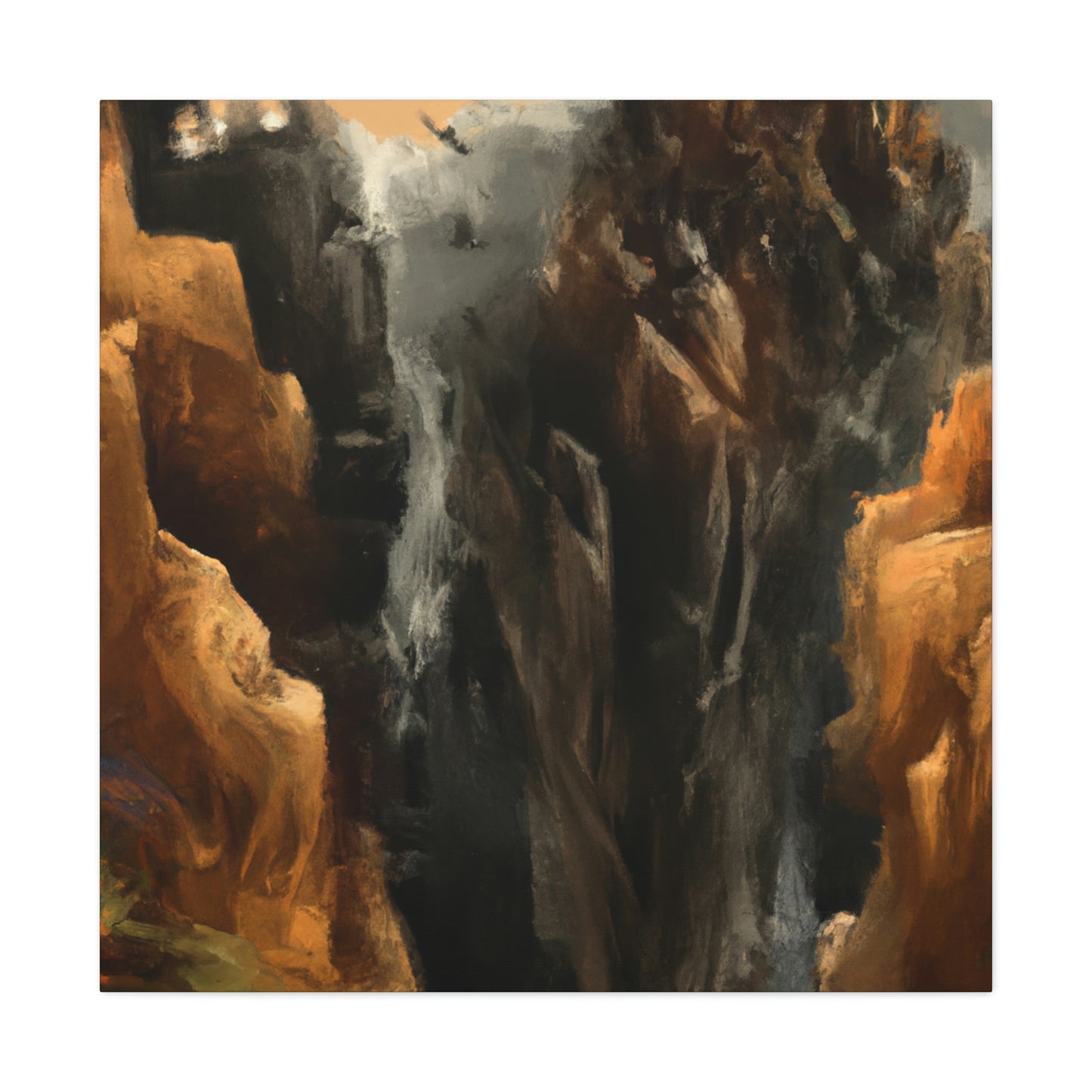 Canyon Splendor Revealed - Canvas