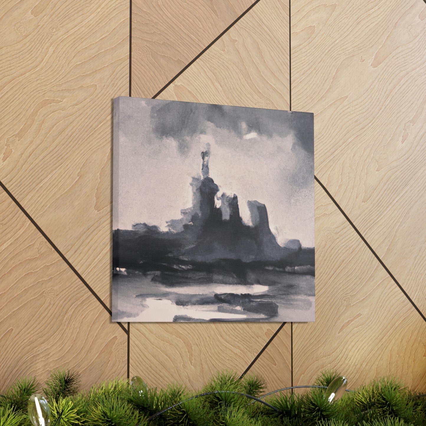 "Battleship At Sea" - Canvas