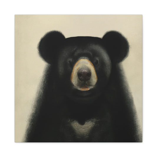 "Asiatic Black Bear Soul" - Canvas