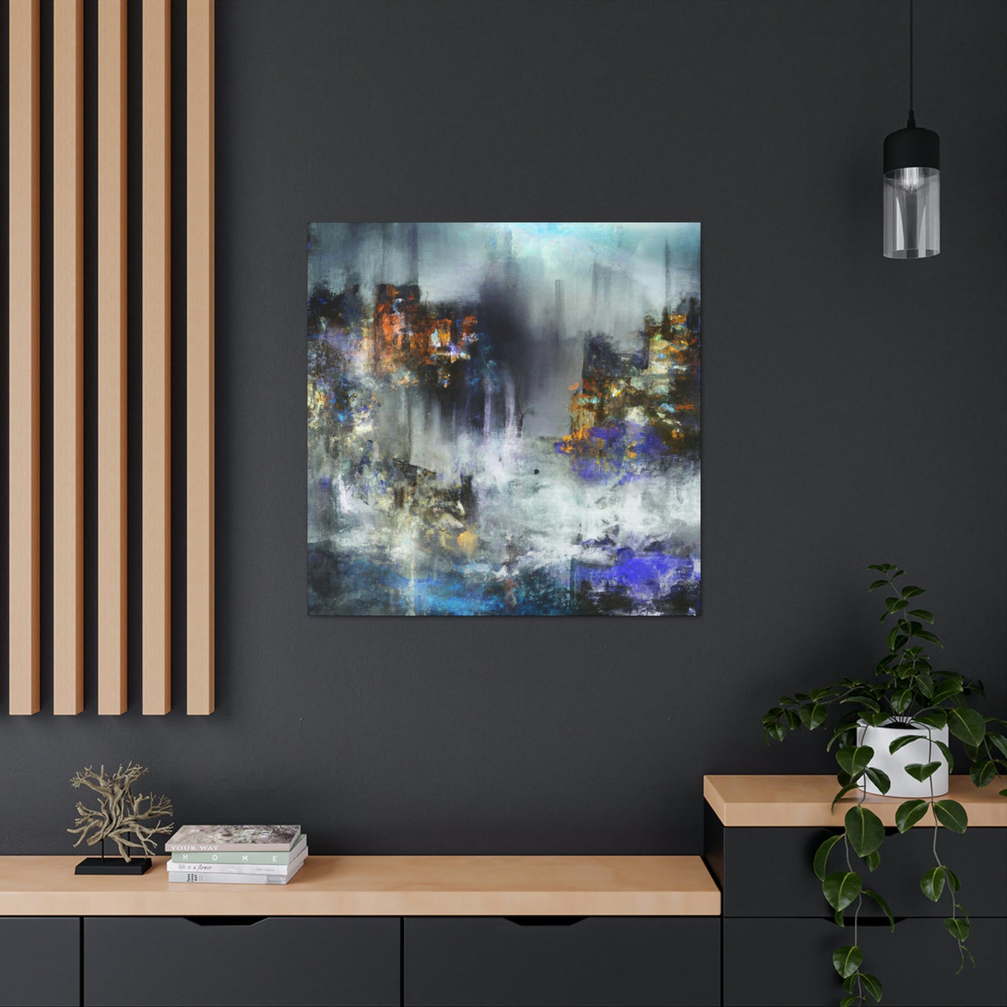 Urban Dreamscape Vibe - Canvas