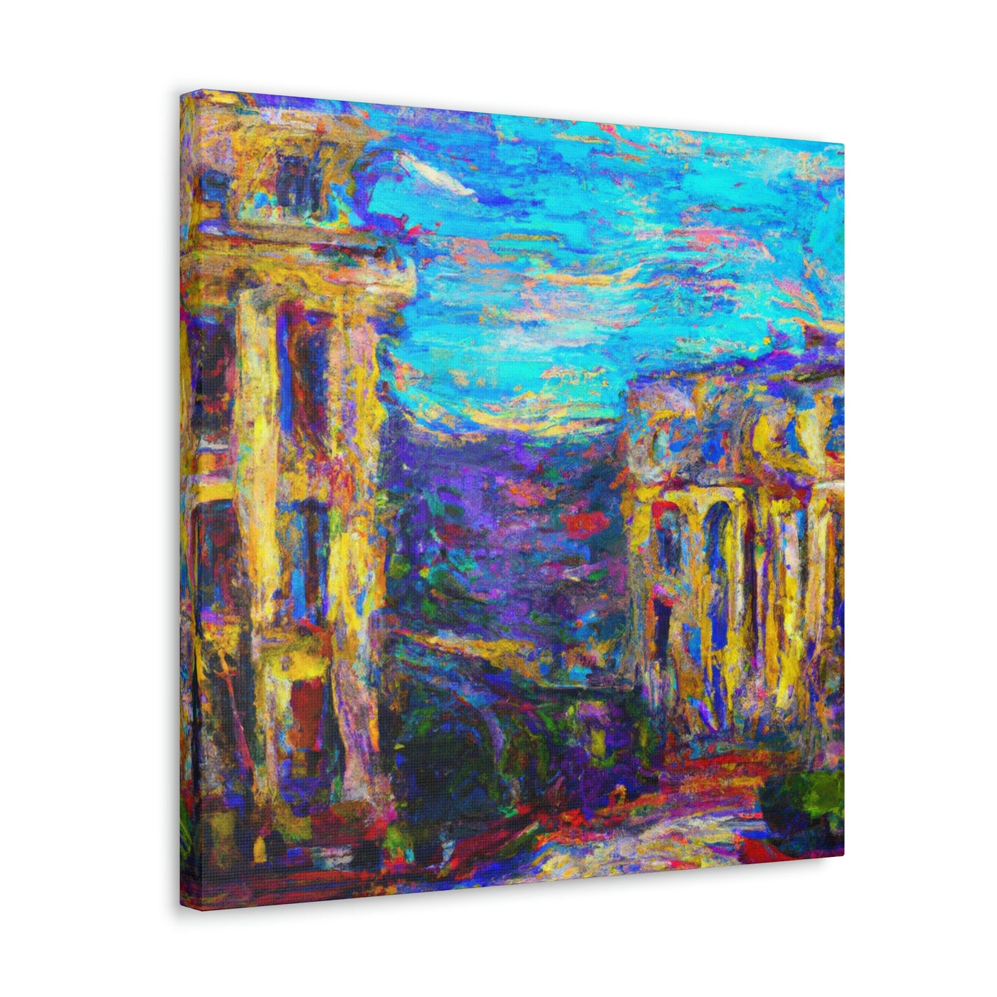 "Neo-Classical Renewal Vision" - Canvas