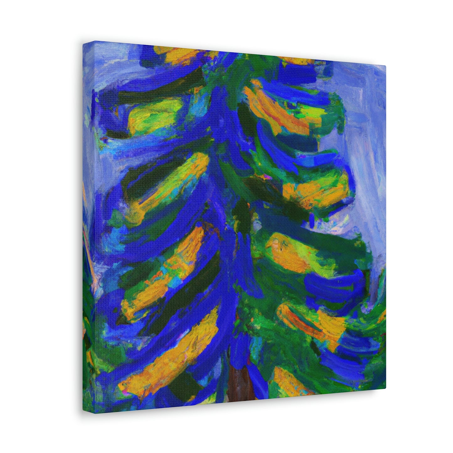 "Spruce Tree Expressionism" - Canvas