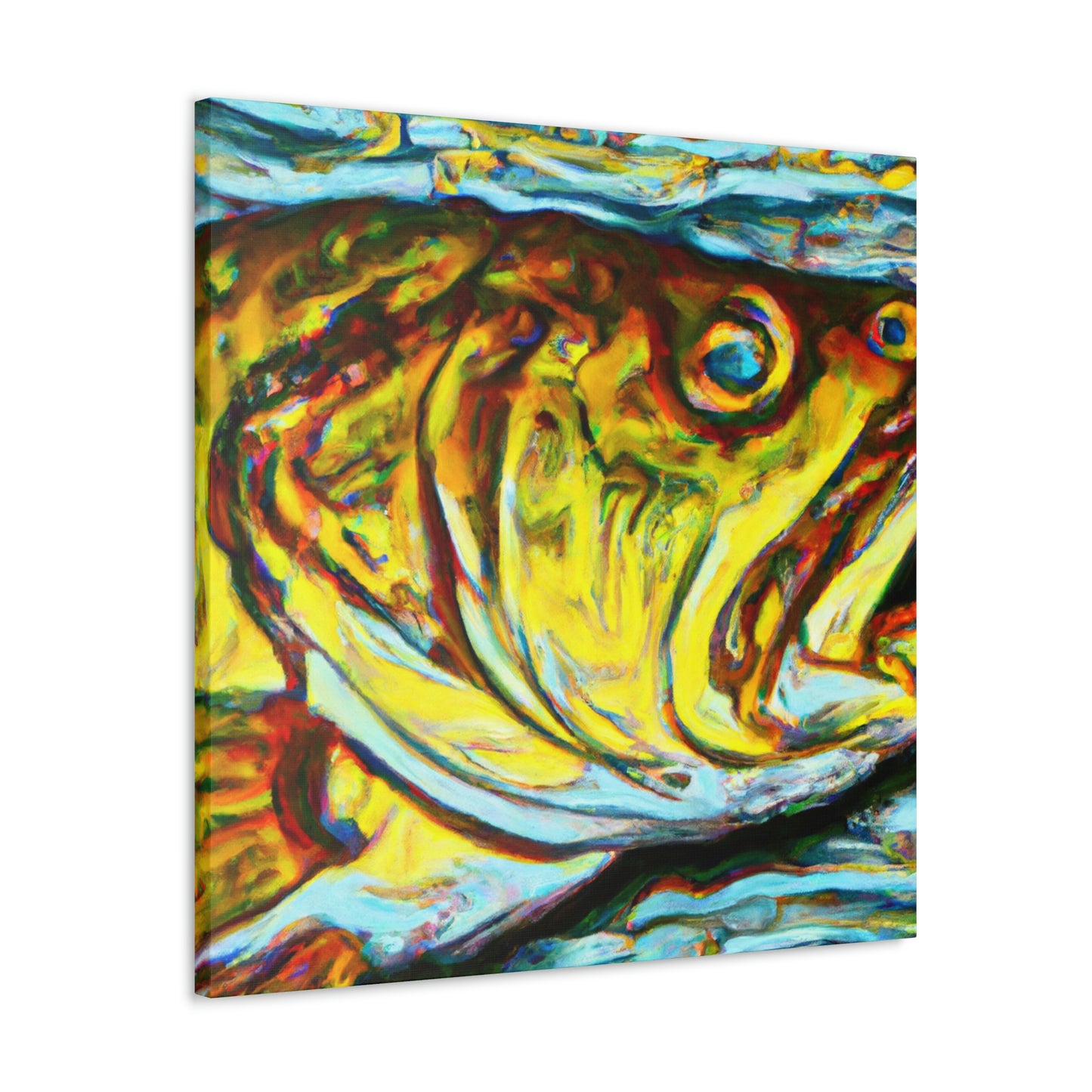 Walleye Splendor Rising - Canvas