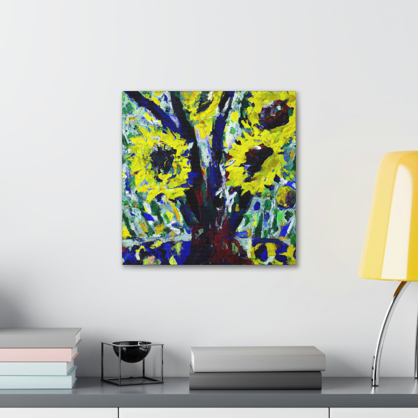 Sunflower in Abstraction - Canvas