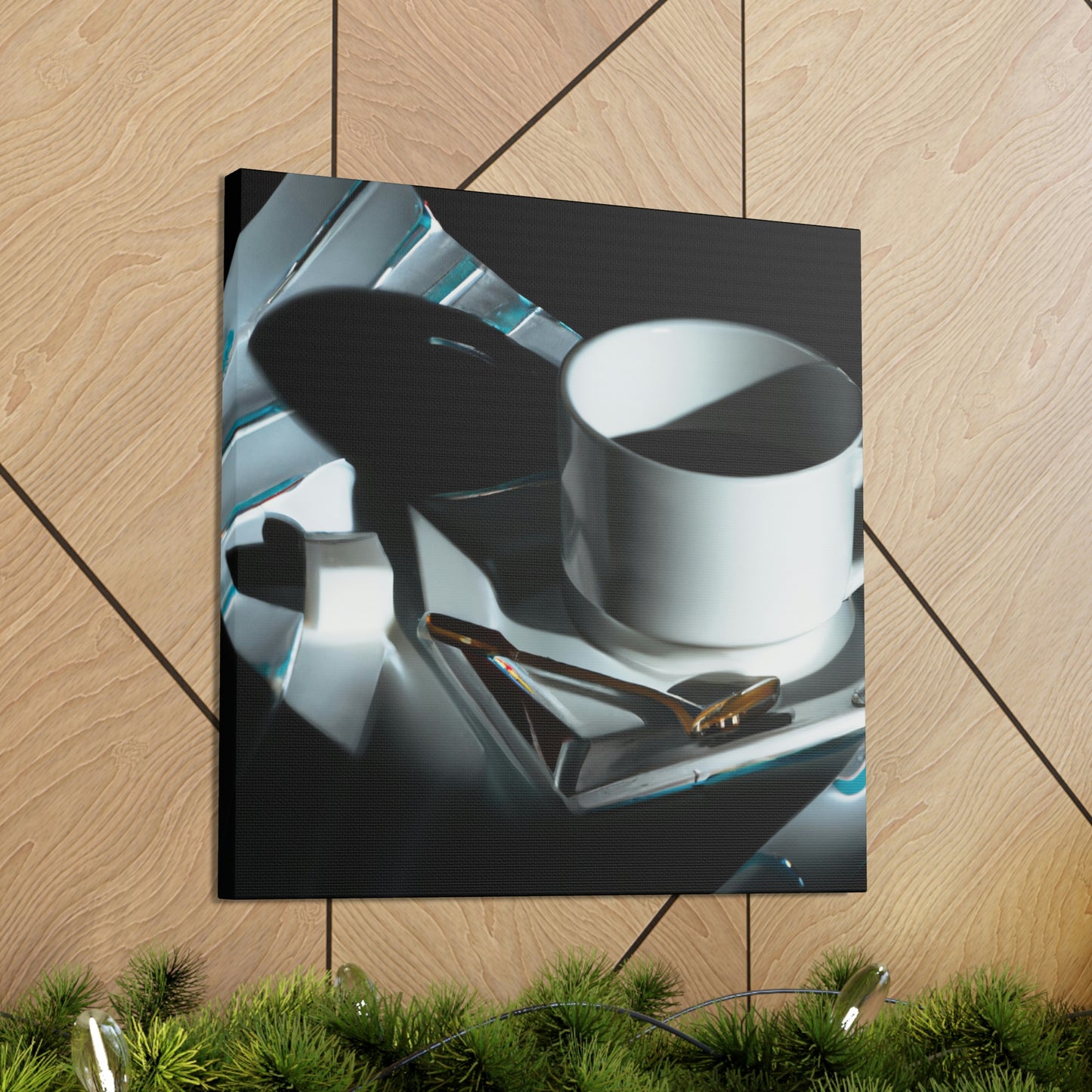 Coffee Cup Bohemian Dreams - Canvas