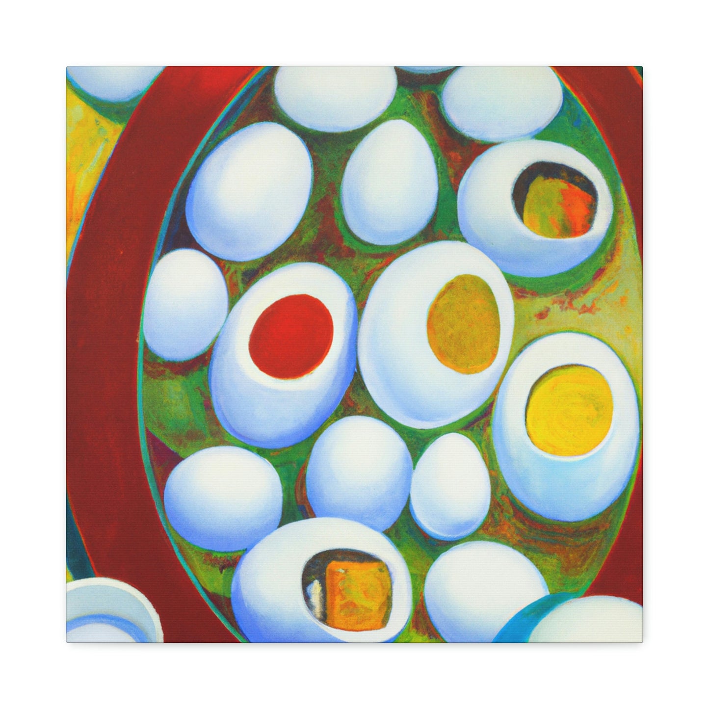 "Eggs of Abstract Emotion" - Canvas