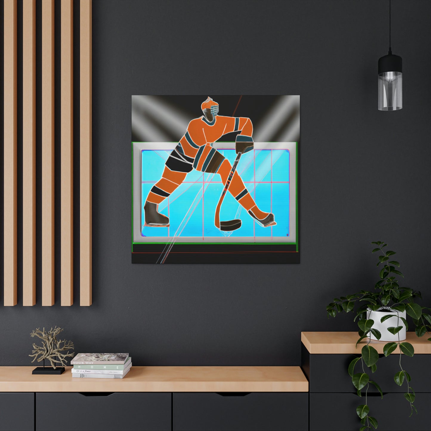 "Minted Ice Splendor" - Canvas