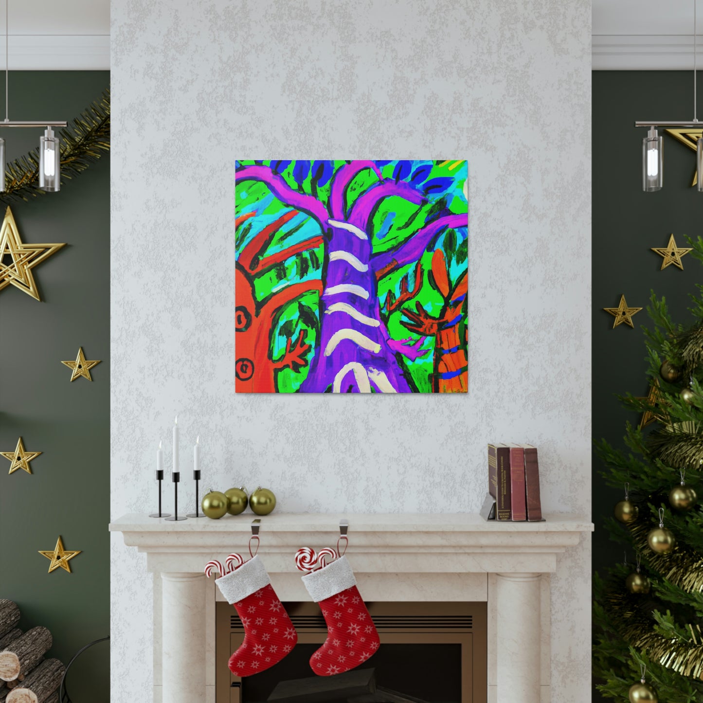 "Beech Tree Abstract Vision" - Canvas