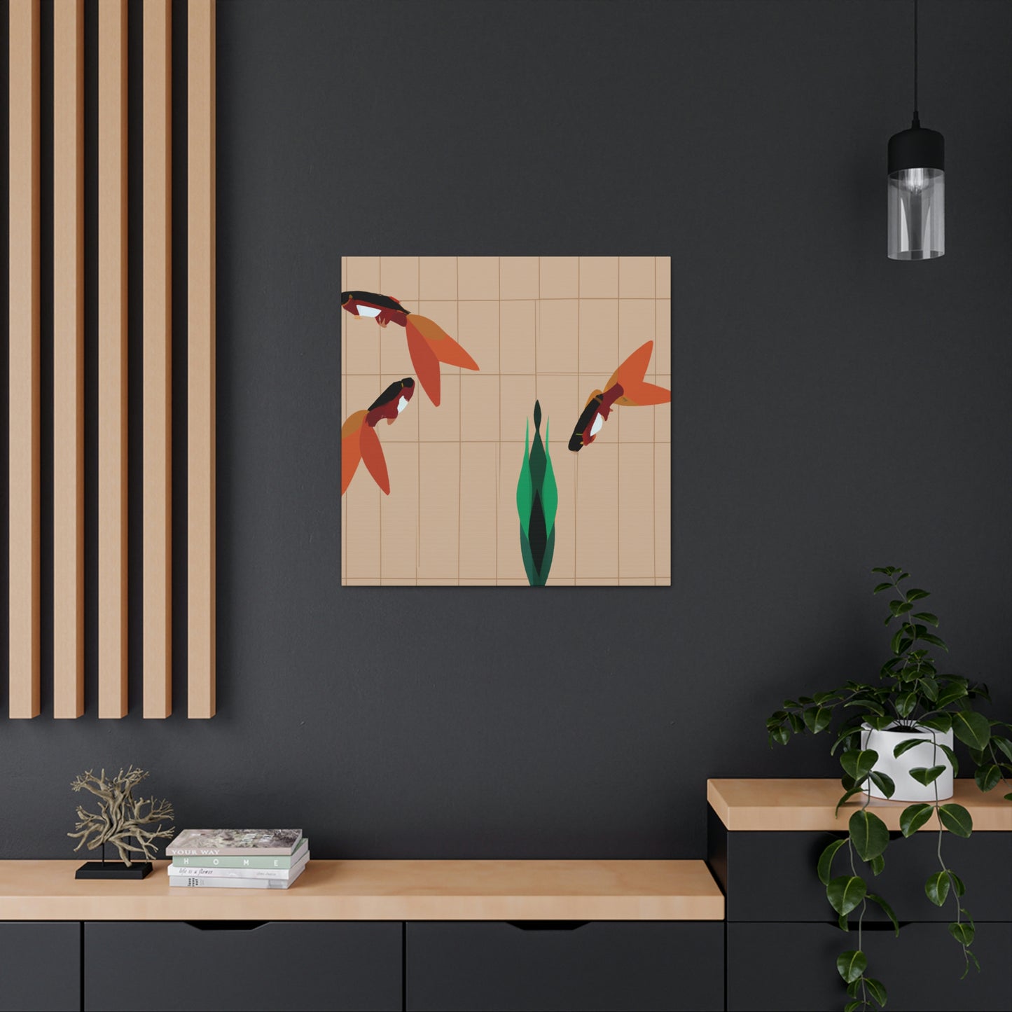 Swordtail's Minimalism - Canvas