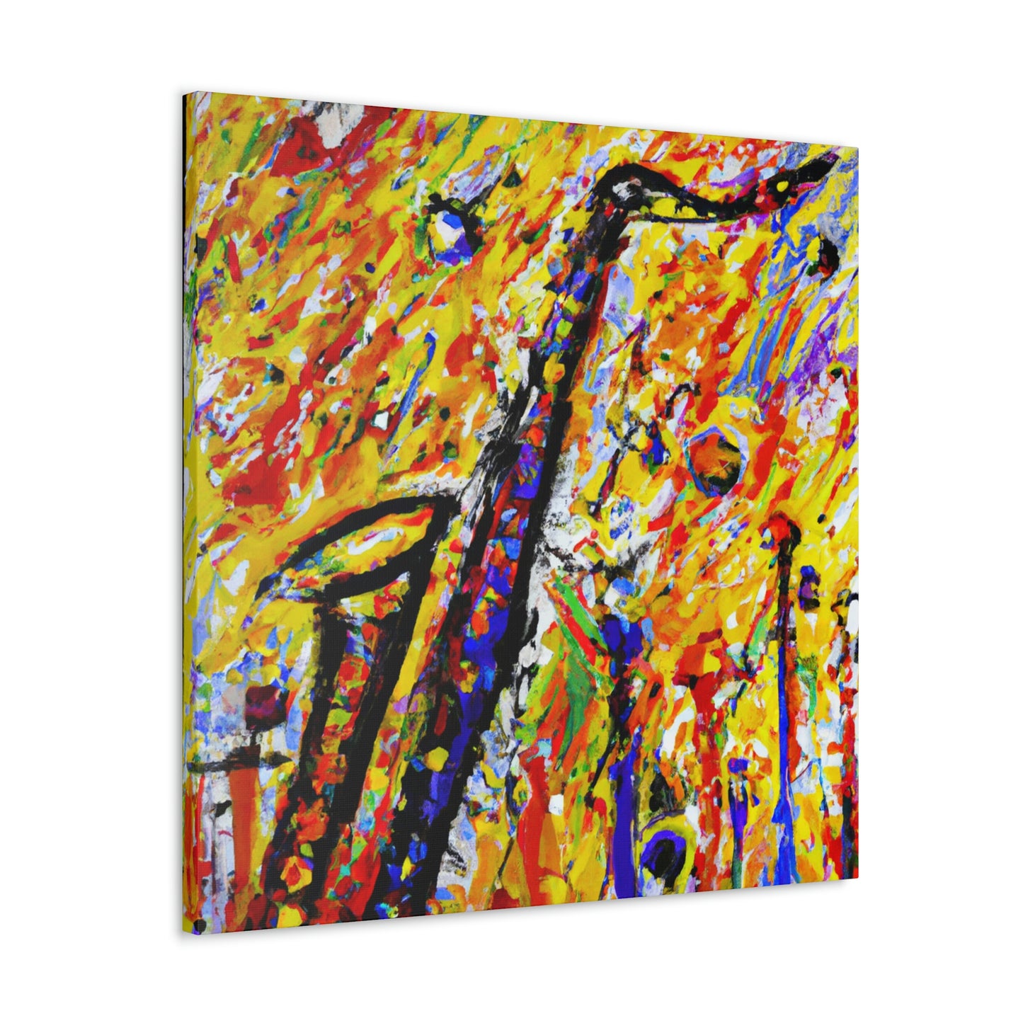 "Harmony of the Clarinet" - Canvas