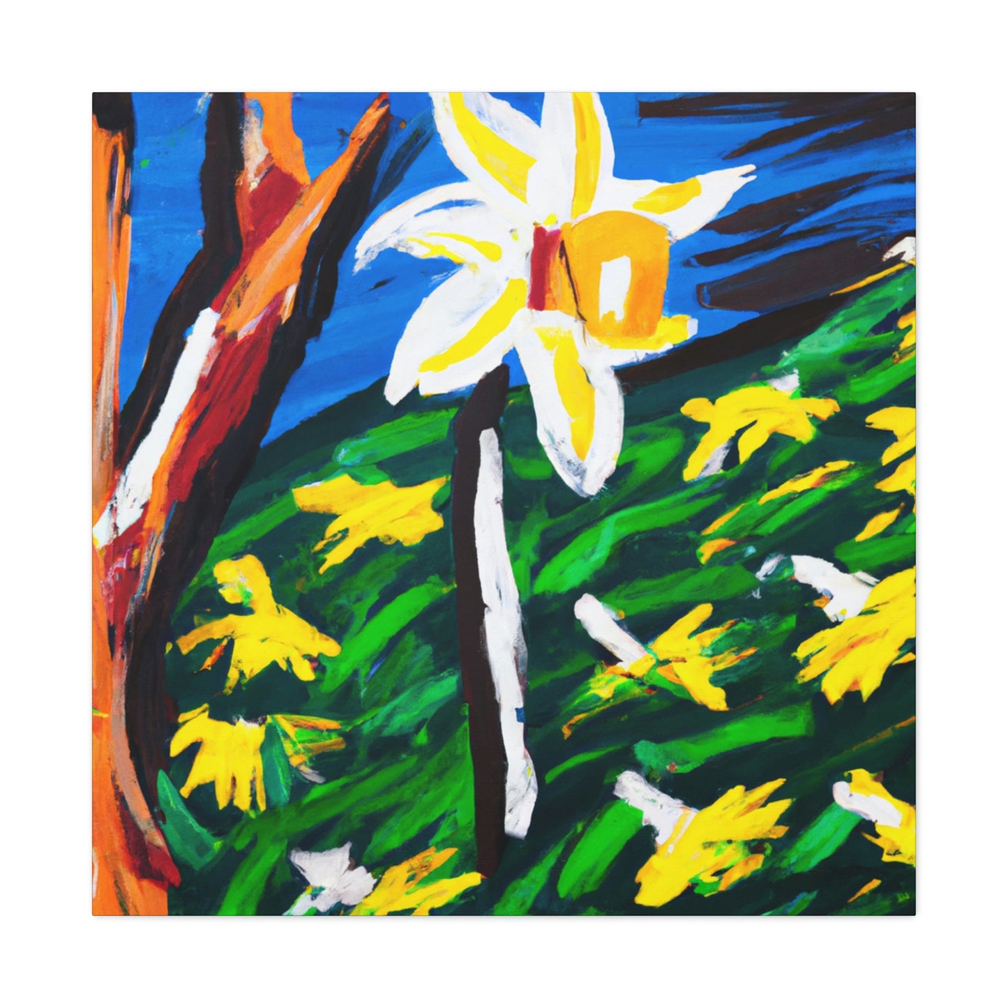 "Daffodils in Sunshine" - Canvas